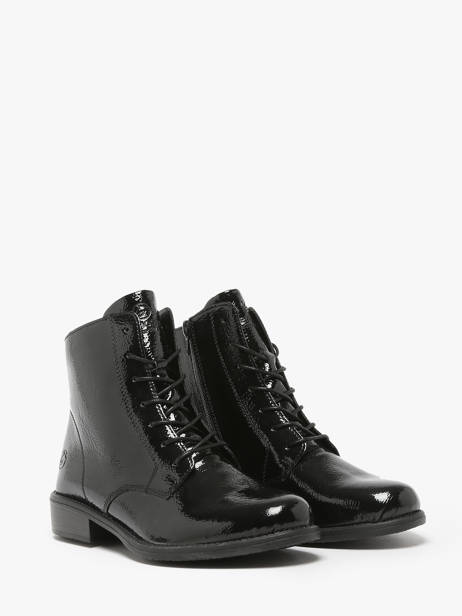 Boots In Leather Remonte Black accessoires - D0F73-00 other view 2