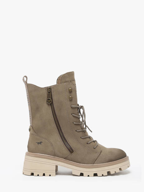 Boots Mustang Beige accessoires 1469502