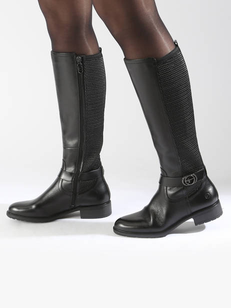 Riding Boots In Leather Tamaris Black accessoires 43 other view 1