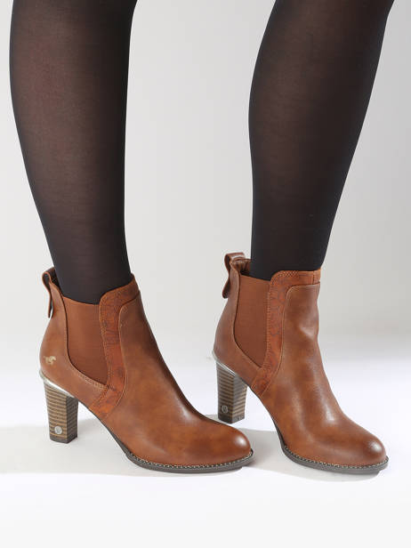 Heeled Boots Mustang Brown accessoires 1470503 other view 1