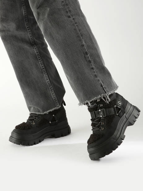 Sneakers Aspha Com Mid Warm Buffalo Black accessoires 1622328 other view 1