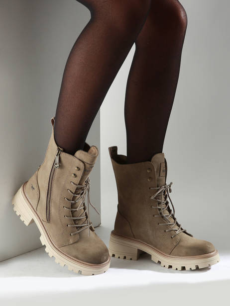 Boots Mustang Beige accessoires 1469502 other view 1