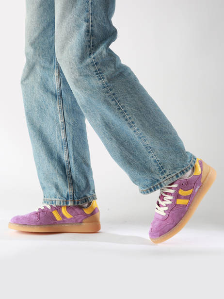 Sneakers Goal En Cuir Coolway Violet accessoires 7693119 vue secondaire 1