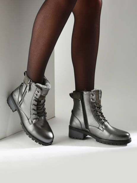 Boots Mustang Gray accessoires 1435603 other view 1