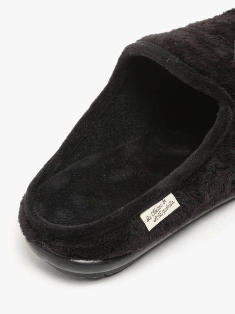 Slippers La maison de l'espadrille Black accessoires 7 other view 1