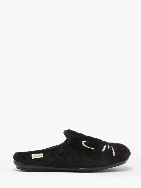 Slippers La maison de l'espadrille Black accessoires 7 other view 3