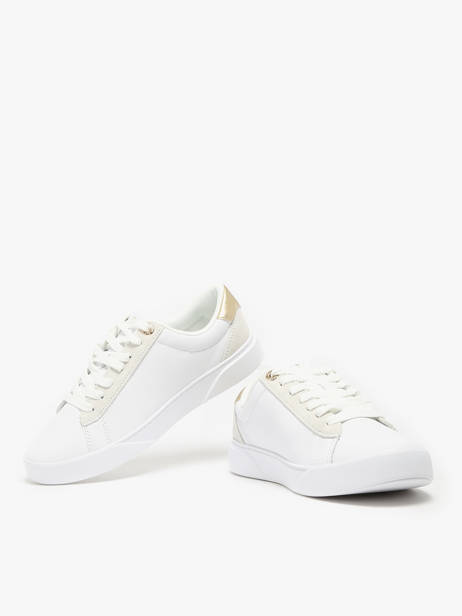 Sneakers In Leather Tommy hilfiger White accessoires 8382YBS other view 2