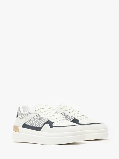 Sneakers In Leather Tommy hilfiger White accessoires 8381YBL other view 2