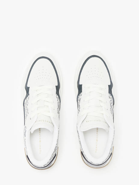 Sneakers In Leather Tommy hilfiger White accessoires 8381YBL other view 4