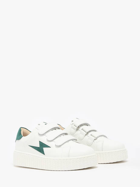 Sneakers Vicky Vanessa wu Vert accessoires BK2553VT vue secondaire 2