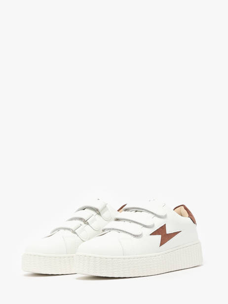 Sneakers Vicky Vanessa wu Marron accessoires BK2553CH vue secondaire 2