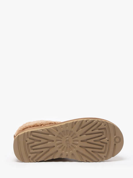 Boots Classic Ultra Mini Maxi Curly In Leather Ugg Beige accessoires 1158263 other view 5