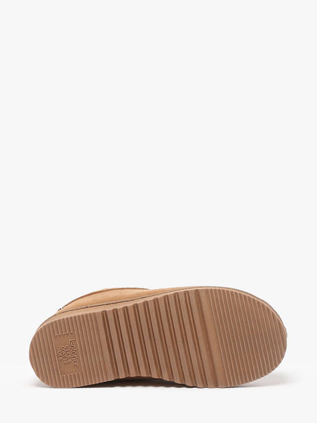 Slippers Isotoner Brown accessoires 97424 other view 5