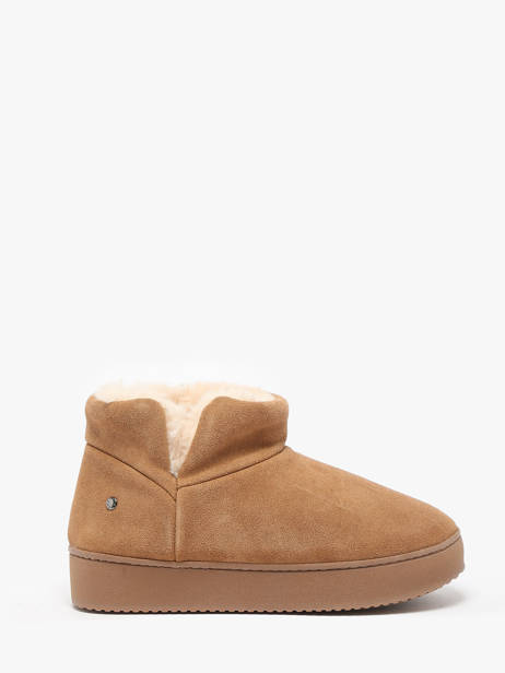 Slippers Isotoner Brown accessoires 97425