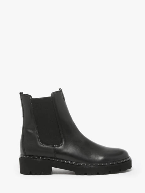 Chelsea Boots In Leather Gabor Black accessoires 47