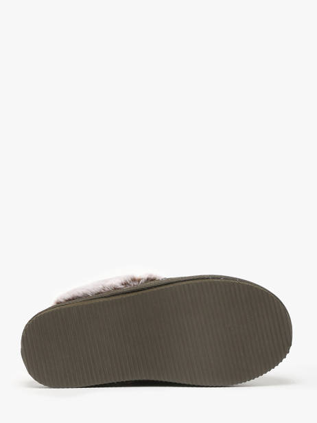 Slippers Isotoner Green accessoires 97282 other view 4