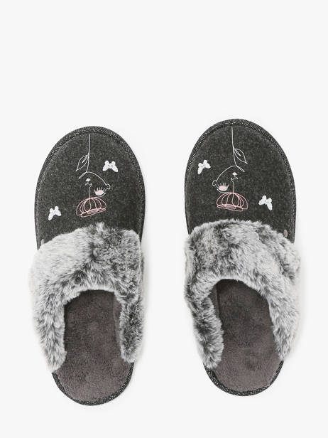 Slippers Isotoner Gray accessoires 97418