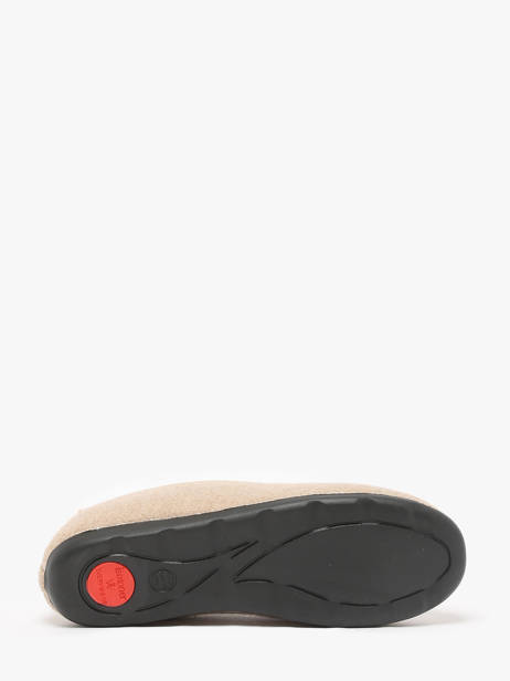 Slippers Isotoner Beige accessoires 97352 other view 4