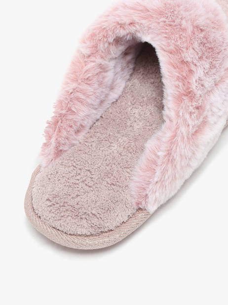 Slippers Isotoner Pink accessoires 97357 other view 1