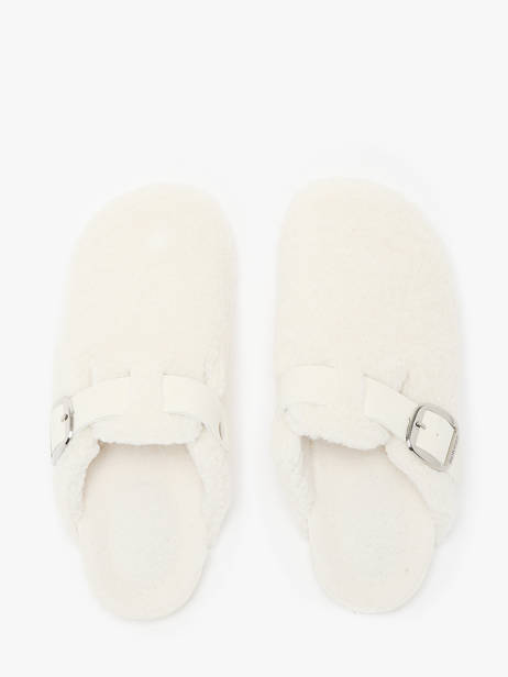 Slippers Isotoner White accessoires 97388