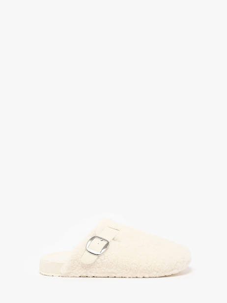 Slippers Isotoner White accessoires 97388 other view 4