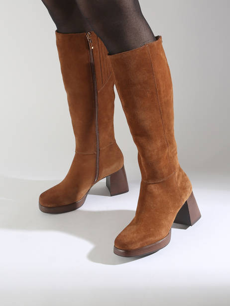 Boots In Leather Tamaris Brown accessoires 43 other view 1