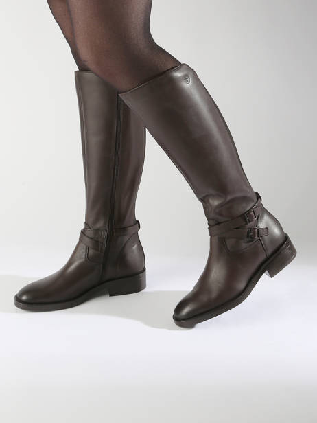Boots In Leather Tamaris Brown accessoires 43 other view 1