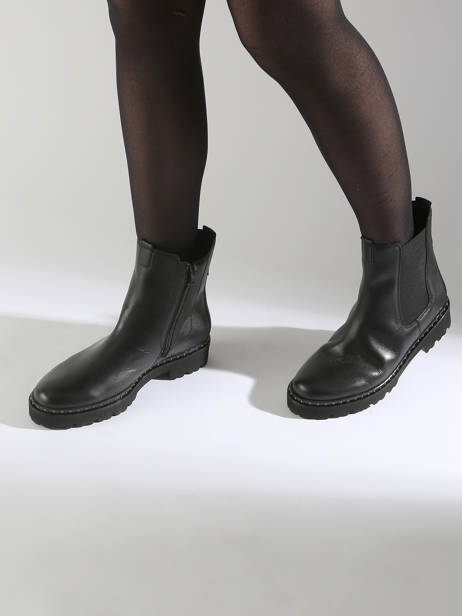 Chelsea Boots In Leather Gabor Black accessoires 47 other view 1