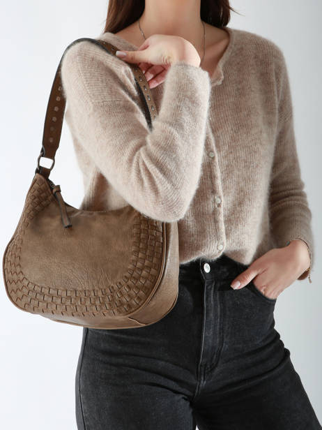 Shoulder Bag Winter Tresse Miniprix Beige winter tresse 6002 other view 1