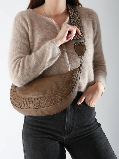 Shoulder Bag Winter Tresse Miniprix Beige winter tresse 6003 other view 1