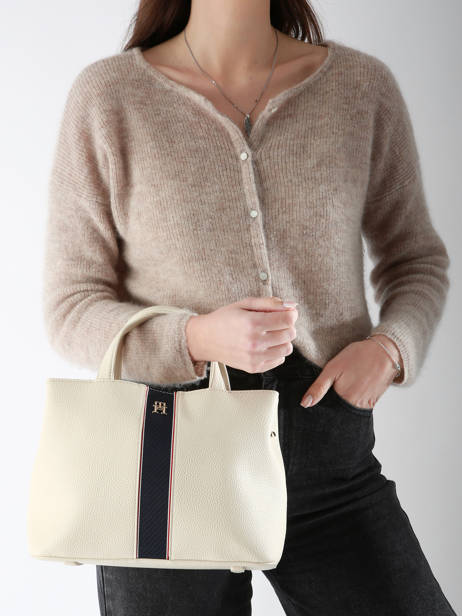 Handbag Th Legacy Tommy hilfiger White th legacy AW16873 other view 1