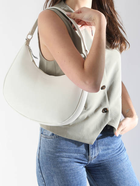 Shoulder Bag Oxer Leather Etrier White oxer EOXE017M other view 1