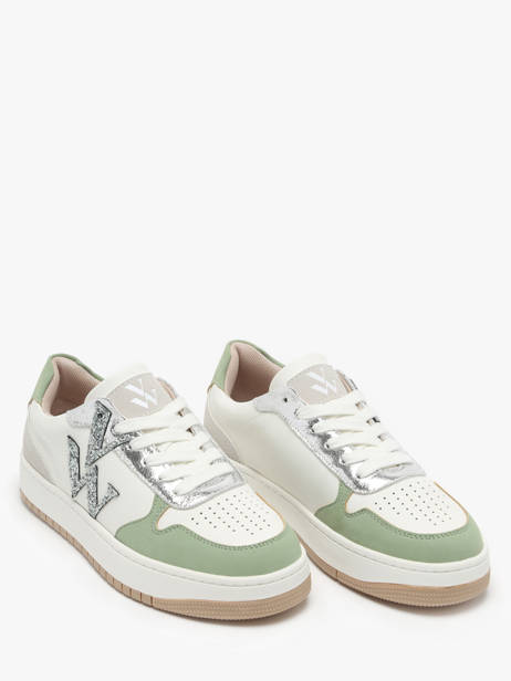 Sneakers Calie Vanessa wu Vert accessoires BK2662VA vue secondaire 2