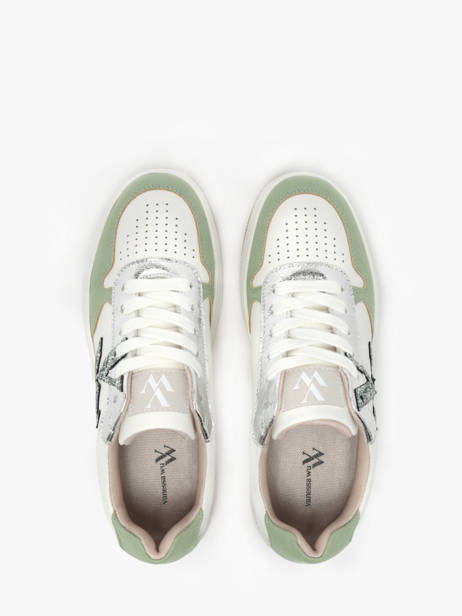 Sneakers Calie Vanessa wu Vert accessoires BK2662VA vue secondaire 4
