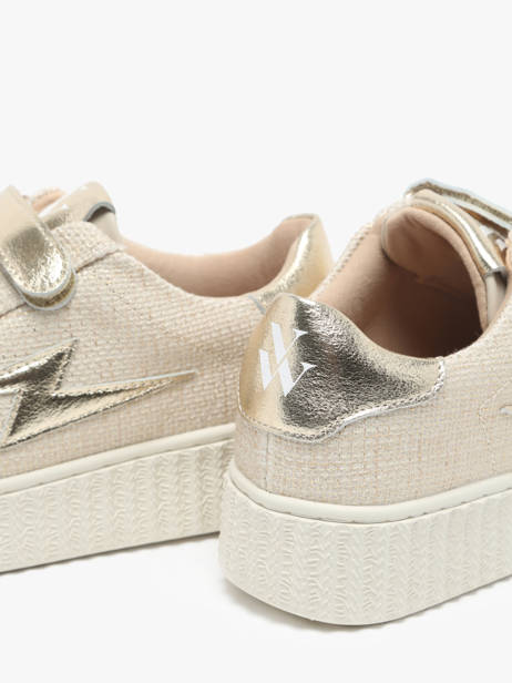 Sneakers Summer Vanessa wu Or accessoires BK2650OR vue secondaire 3