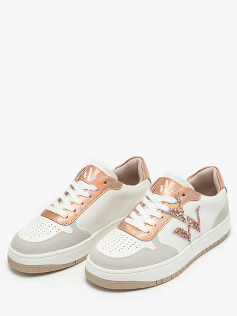 Sneakers Calie Vanessa wu Rose accessoires BK2662RS vue secondaire 2