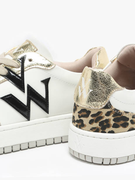 Sneakers Esmee Vanessa wu Beige accessoires BK2609TP vue secondaire 3