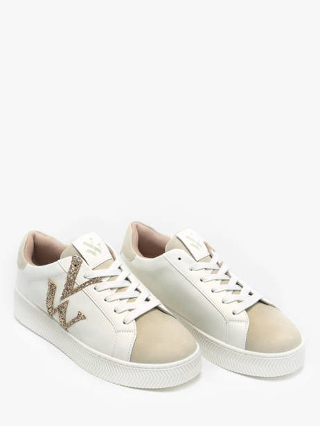 Sneakers Lou Vanessa wu Beige accessoires BK2765BG vue secondaire 2