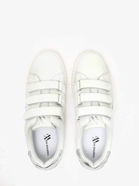 Sneakers Virginie Vanessa wu Blanc accessoires BK2753BL vue secondaire 4