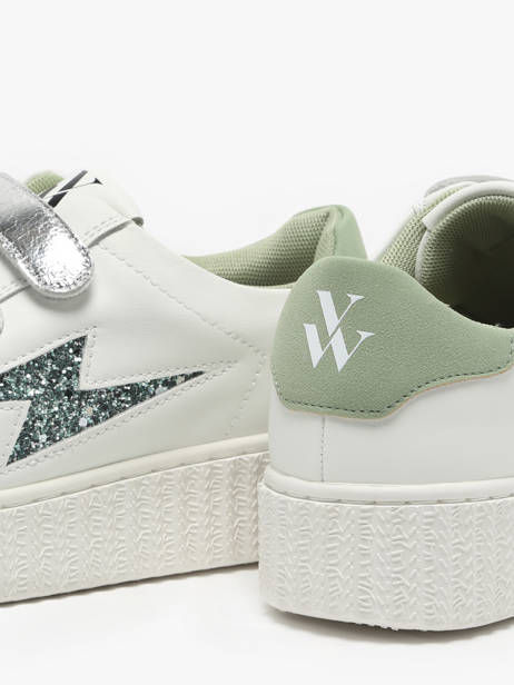 Sneakers Bonnie Vanessa wu Vert accessoires BK2757VA vue secondaire 3