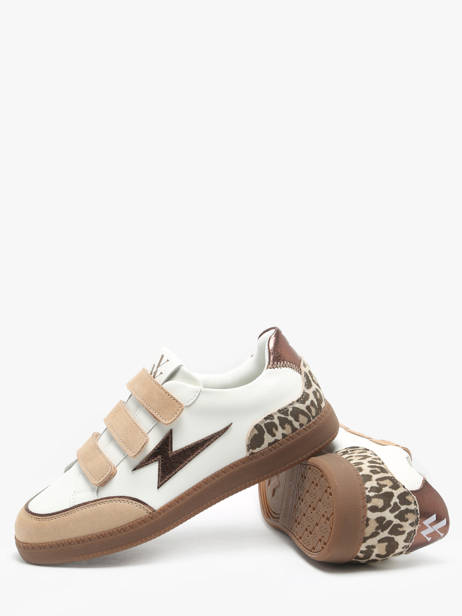 Sneakers Laurette Vanessa wu Beige accessoires BK2785BG vue secondaire 3