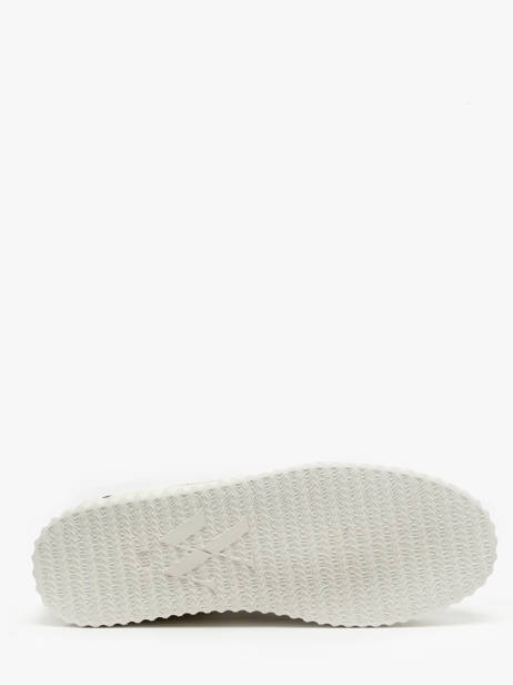 Sneakers Jane En Cuir Vanessa wu Gris accessoires BK2231AT vue secondaire 5