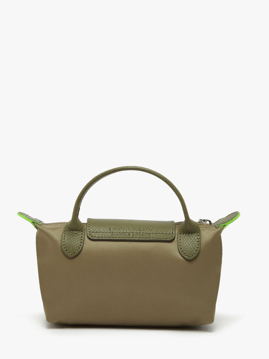 Longchamp Le pliage green Clutch / cosmetic case Green