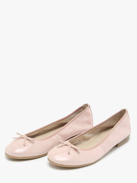 Ballerinas In Leather Tamaris Pink accessoires 41 other view 2