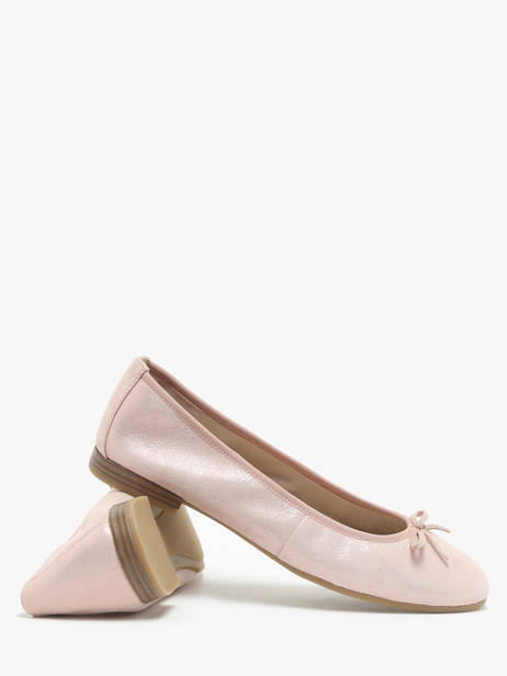 Ballerinas In Leather Tamaris Pink accessoires 41 other view 3