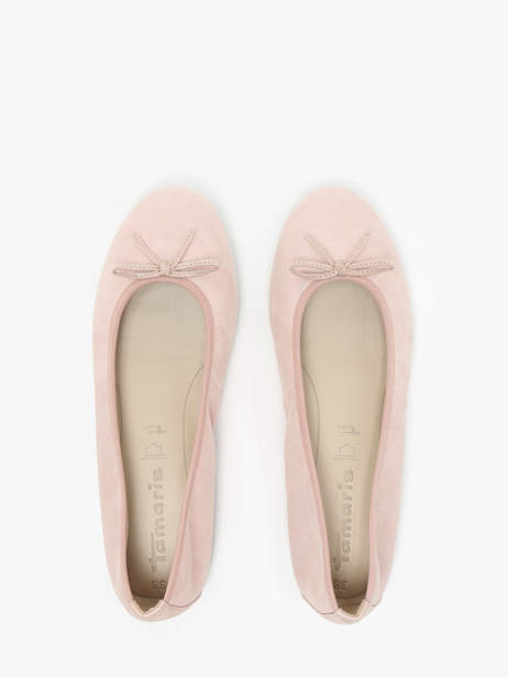 Ballerinas In Leather Tamaris Pink accessoires 41 other view 4