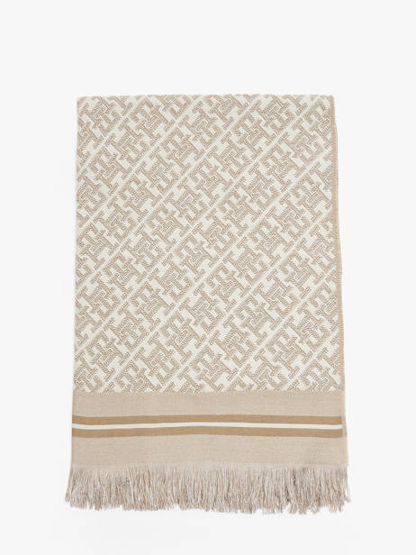 Scarf Tommy hilfiger Brown th monoplay AW16856