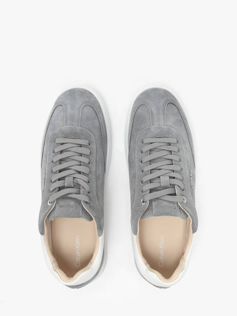Sneakers In Leather Calvin klein jeans Gray accessoires 24360IW other view 4