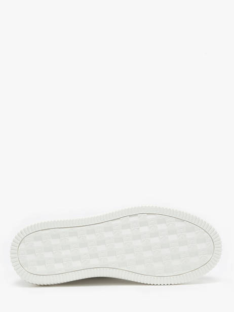 Sneakers En Cuir Calvin klein jeans Blanc accessoires 8230K6 vue secondaire 5