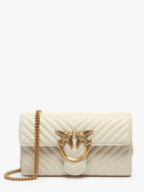 Crossbody Bag Love Bag Quilt Leather Pinko Beige love bag quilt A0GK